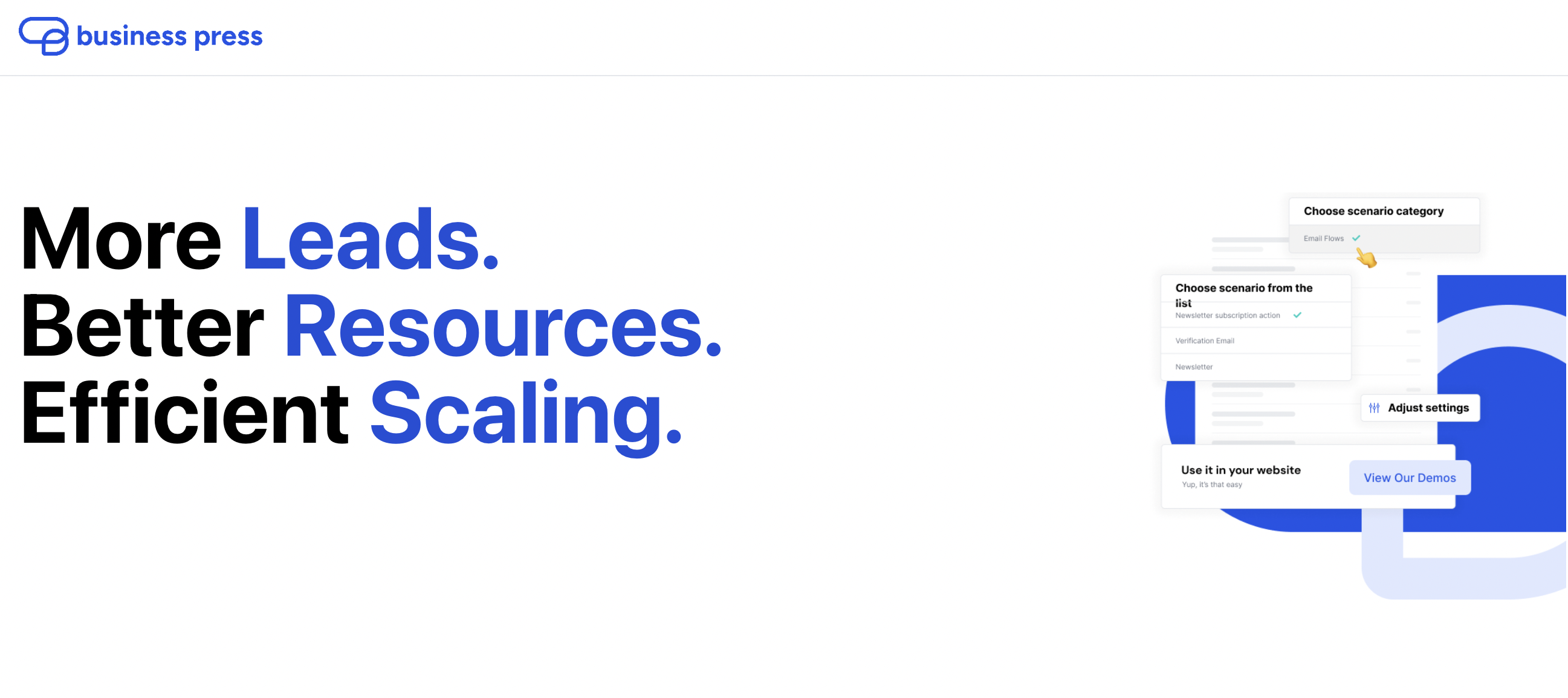 Frontend Development | BusinessPress